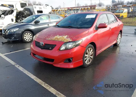 2010 Toyota Corolla S z USA, uszkodzony, nr VIN 1NXBU4EE3AZ255773